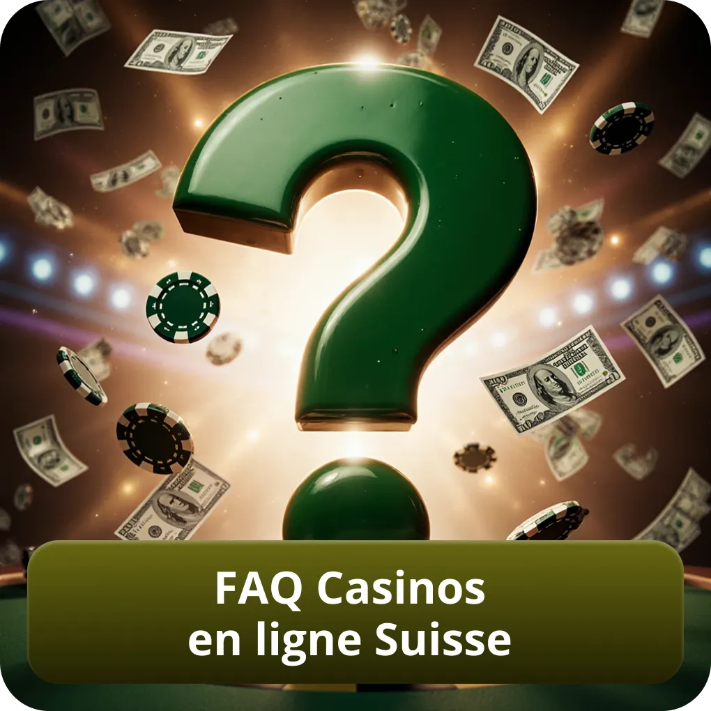FAQ complète sur les casinos en ligne en Suisse