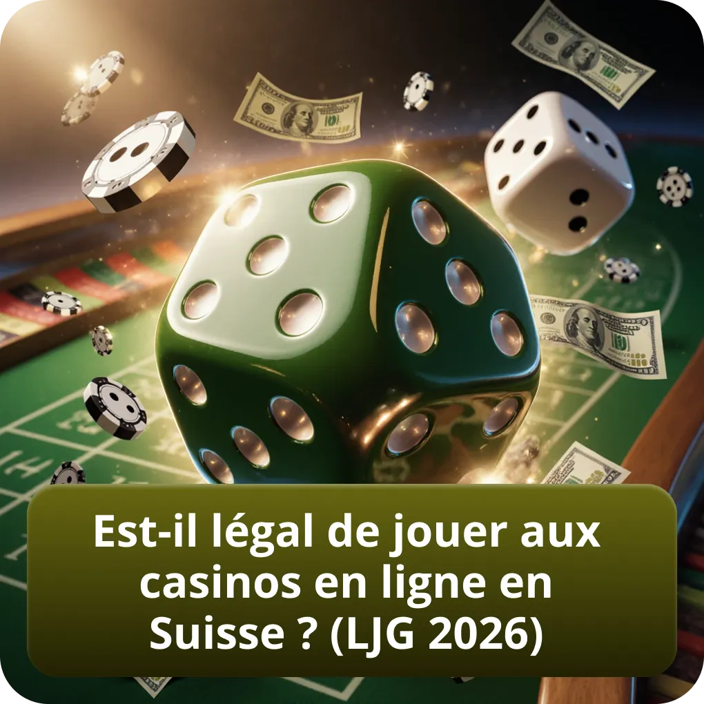 Est-il légal de jouer dans les casinos en ligne en Suisse selon LJG 2026 ?